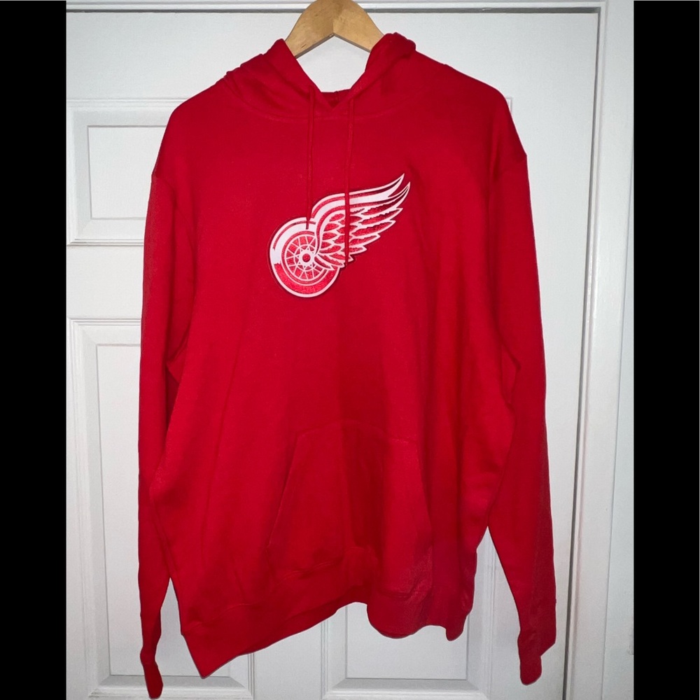 Detroit Red Wings Hooded Sweatshirt SZ XXL